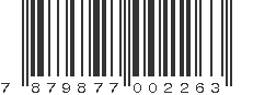 EAN 7879877002263