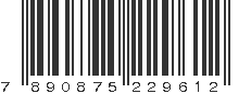 EAN 7890875229612