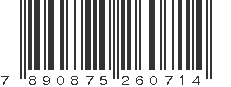 EAN 7890875260714