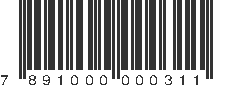 EAN 7891000000311