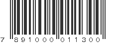 EAN 7891000011300