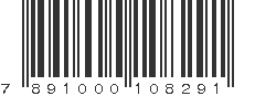EAN 7891000108291