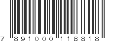 EAN 7891000118818