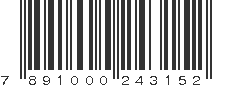 EAN 7891000243152