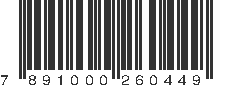 EAN 7891000260449