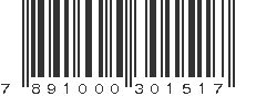 EAN 7891000301517