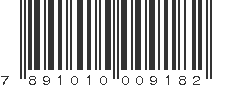 EAN 7891010009182