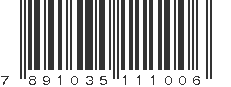 EAN 7891035111006