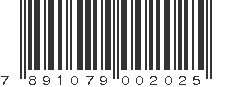 EAN 7891079002025