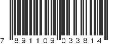 EAN 7891109033814