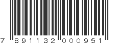 EAN 7891132000951
