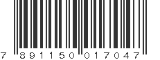 EAN 7891150017047