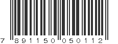EAN 7891150050112