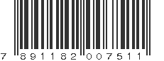 EAN 7891182007511