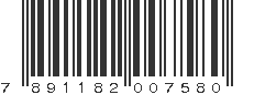 EAN 7891182007580