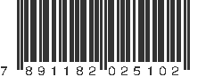 EAN 7891182025102