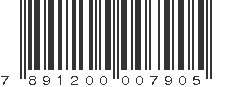 EAN 7891200007905