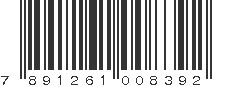 EAN 7891261008392