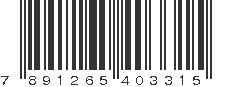 EAN 7891265403315