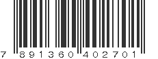 EAN 7891360402701