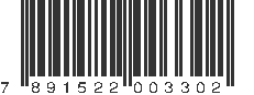 EAN 7891522003302