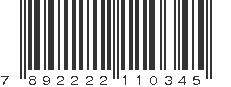 EAN 7892222110345