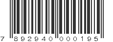 EAN 7892940000195