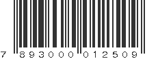 EAN 7893000012509