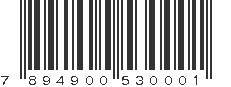 EAN 7894900530001