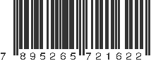 EAN 7895265721622