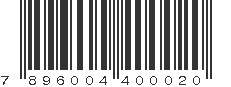 EAN 7896004400020