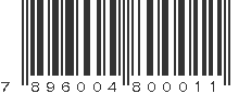 EAN 7896004800011