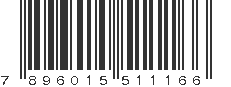 EAN 7896015511166