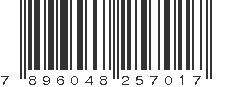 EAN 7896048257017