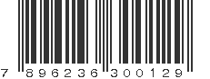 EAN 7896236300129