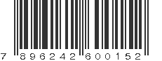 EAN 7896242600152