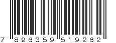 EAN 7896359519262