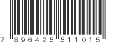 EAN 7896425511015