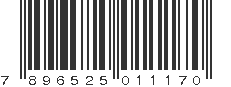 EAN 7896525011170