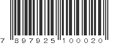 EAN 7897925100020