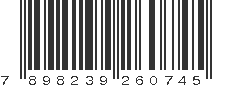 EAN 7898239260745