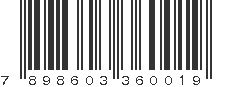 EAN 7898603360019
