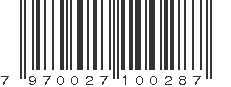 EAN 7970027100287