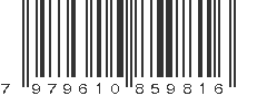 EAN 7979610859816