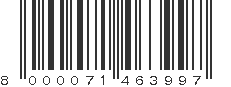 EAN 8000071463997