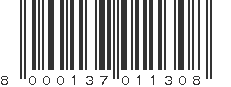EAN 8000137011308