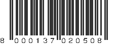 EAN 8000137020508