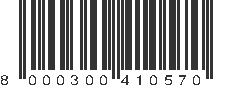 EAN 8000300410570