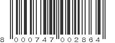 EAN 8000747002864