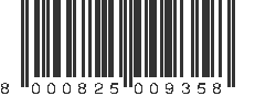 EAN 8000825009358